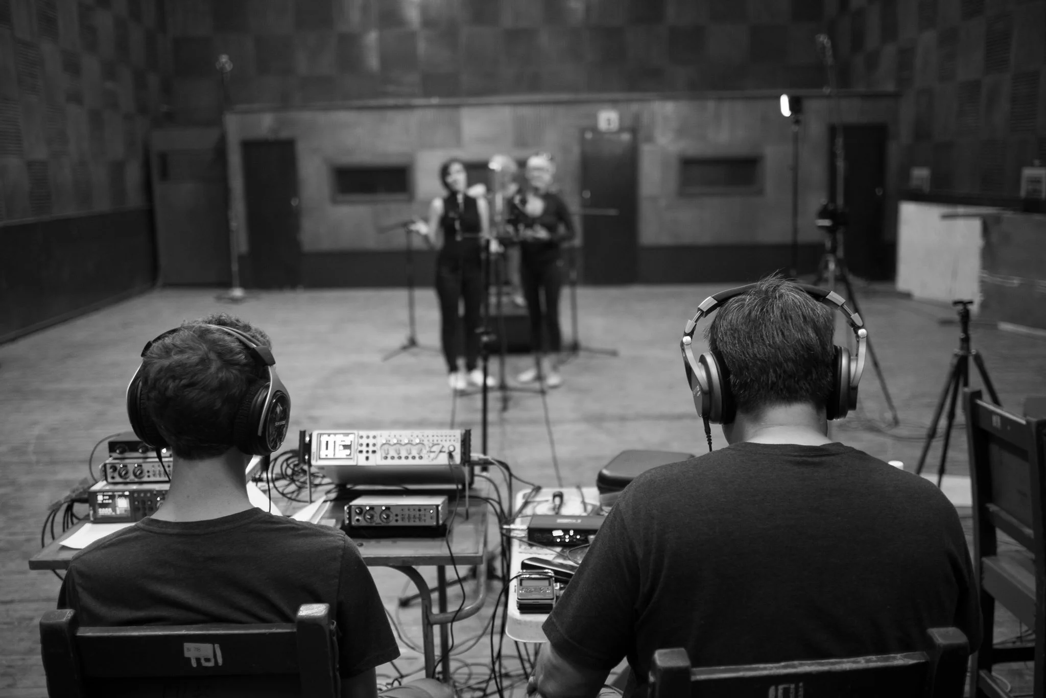 Muxía Music recording session